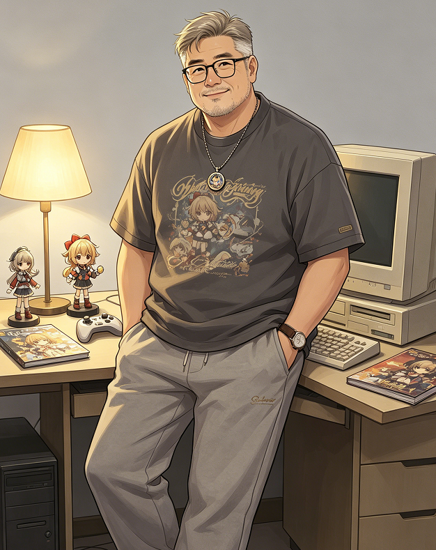 关于站长插图 广州杯叔帅气的自拍照