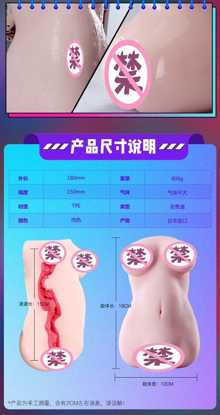 【评测】飞机杯EXE CORON加大版体验：画风颇具特色，质感亲民价格的大型倒模飞机杯插图3