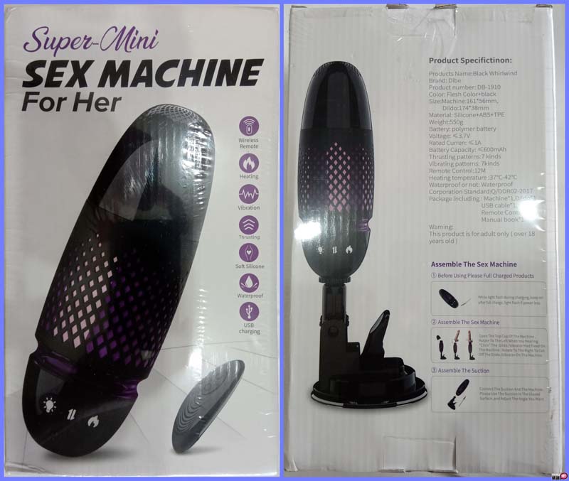 黑旋风全自动伸缩脉沖震动加温炮机;高潮后还持续冲刺到高点!!;插图2