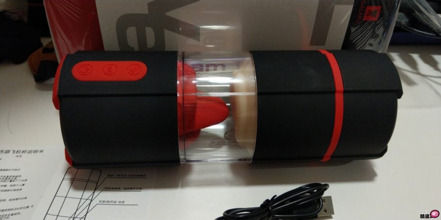 阴交舌舔7频震动飞机杯-分离式构造舔到射的多样升天体验插图1