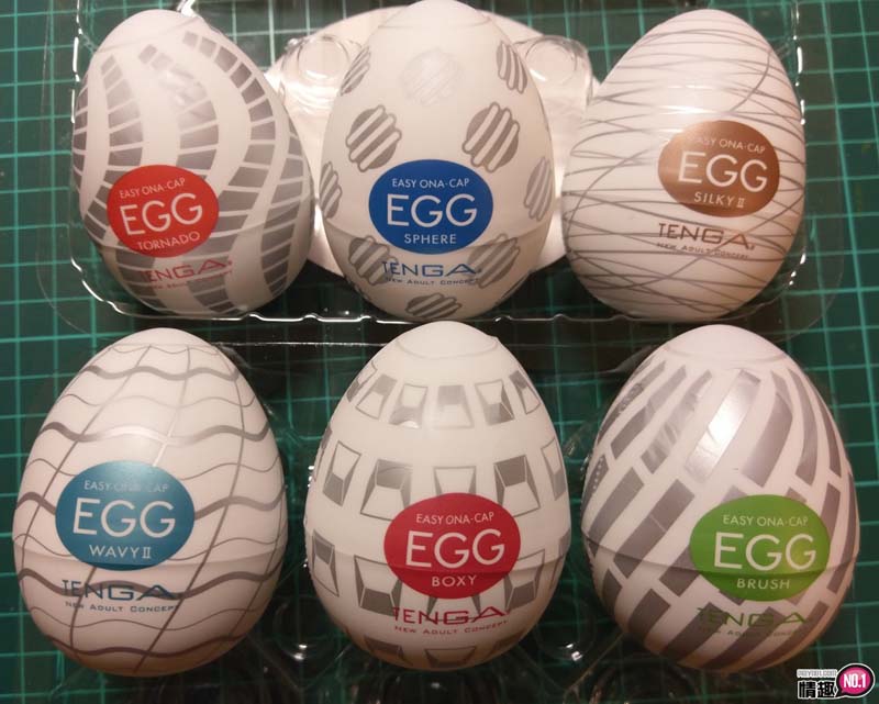 鸡蛋自慰蛋傻傻分不清楚-TENGAEGG自慰蛋6入(新版)插图1