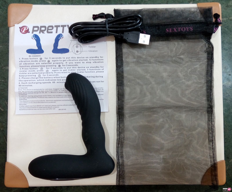 PRETTYLOVE-BRAVE充电式前列腺按摩器。真的有按摩的感觉~插图9