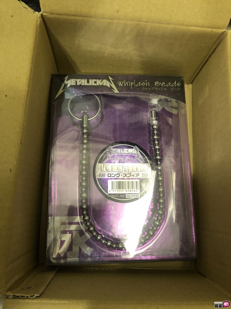 男人玩具进阶者专属!!鞭型拉珠长橄榄珠款METALICKAN插图1