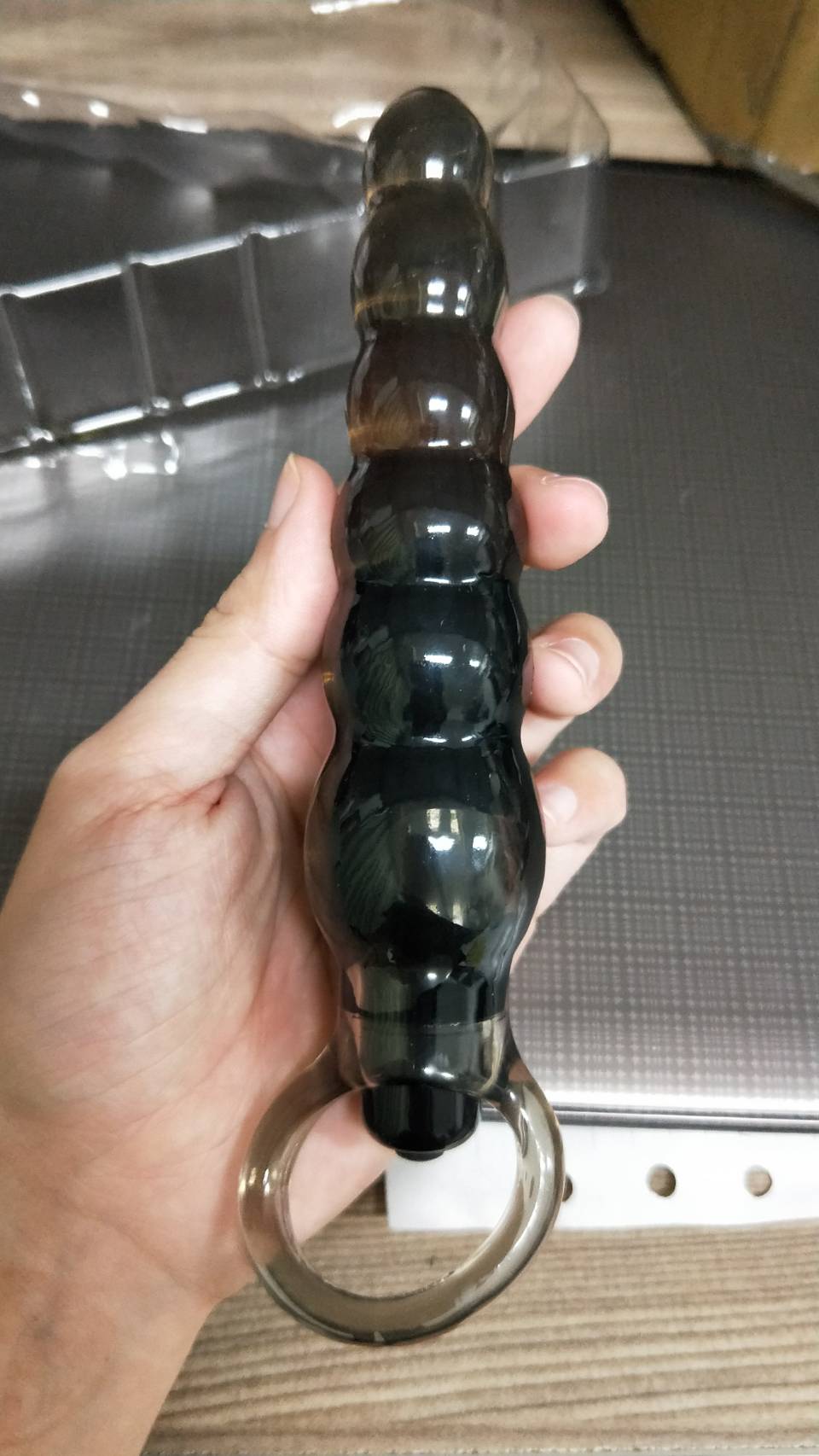 日本A-1激震后庭连珠棒&潮15免沖洗润滑液好物对对碰插图4