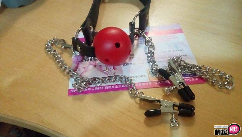 被调教人口水会一直流下来。日本KMP鬼技SMSM颈圈乳夹插图2