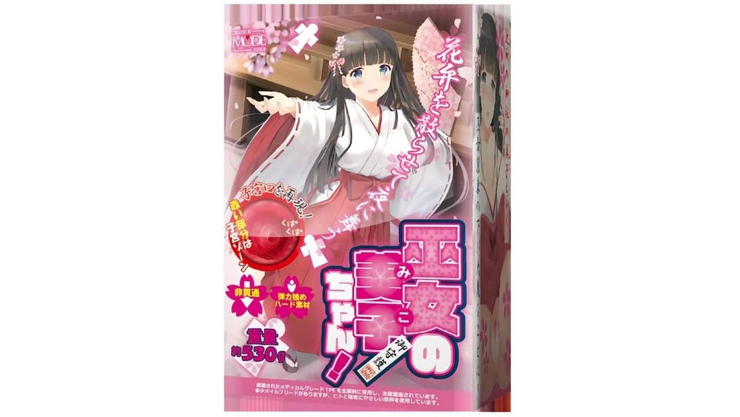 日本MODE巫女美子（绯红）二次元主题细腻通道设计飞机杯测评-广州器具大师网络运营中心